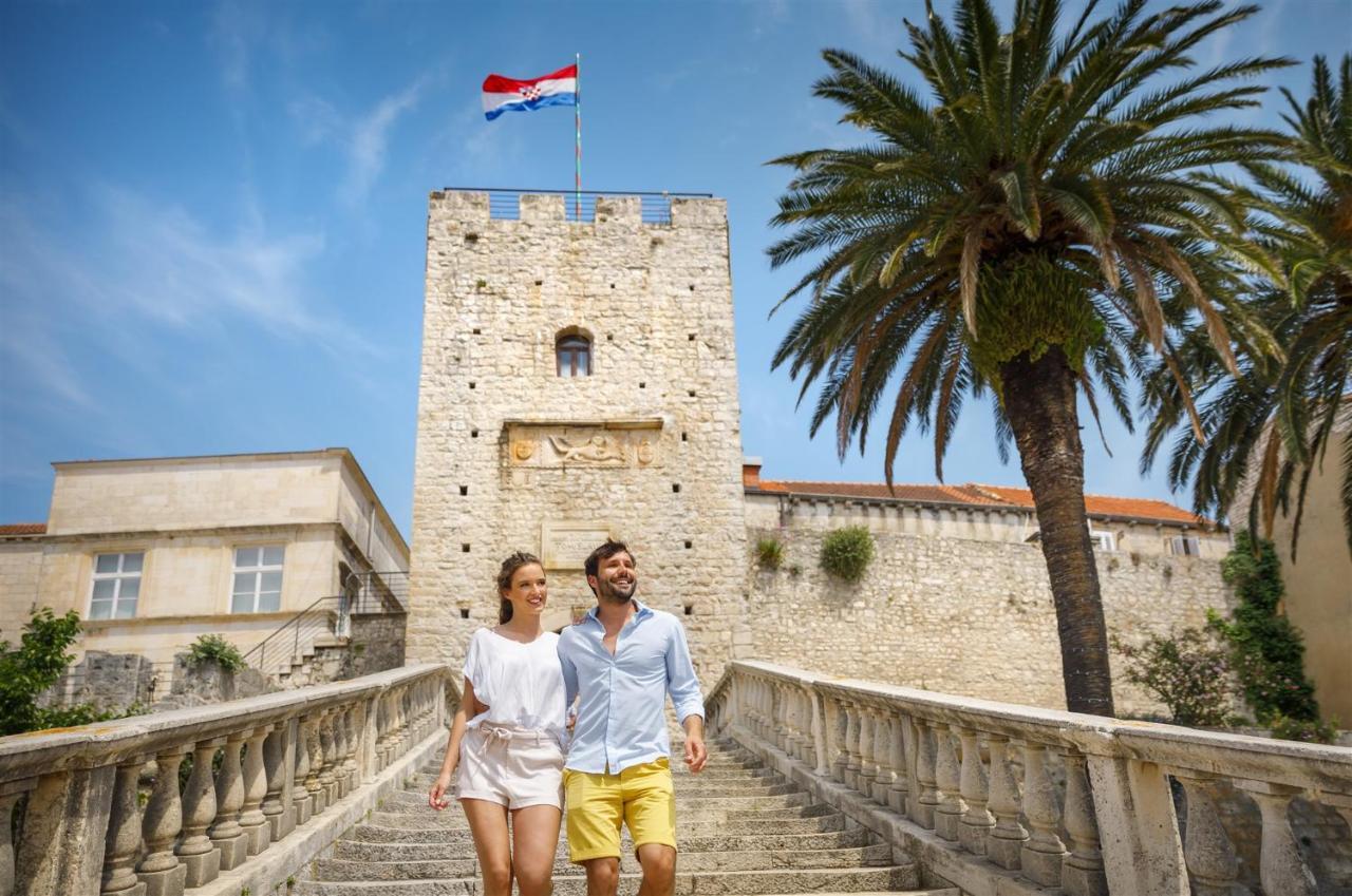 Marko Polo Maradiso Hotel By Aminess Korčula Dış mekan fotoğraf